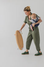 Kiplie Sand travel baby mat folded compact for diaper bag storage